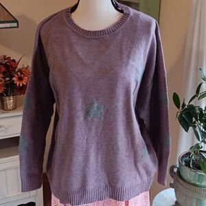 Philosophy Republic Soft Oversized Sweater. Start, Super Soft, Stars